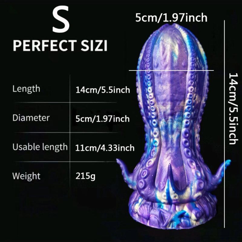 Liquid silicone anal plug anal dildo for men and women with special-shaped dildo soft anal plug