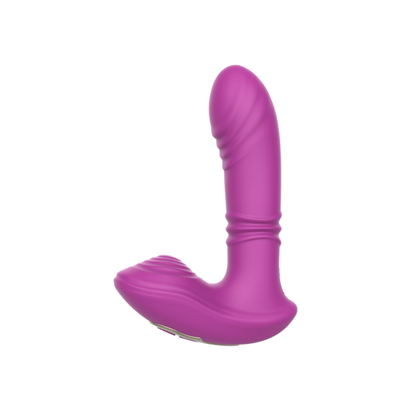 Male Sex Toy with Heated Base, Sucking, and Vibrating Thrusting Functions & Female Wearable Vibrator with Multi-Spot Stimulation for Clitoris, G-Spot, A-Spot, and U-Spot