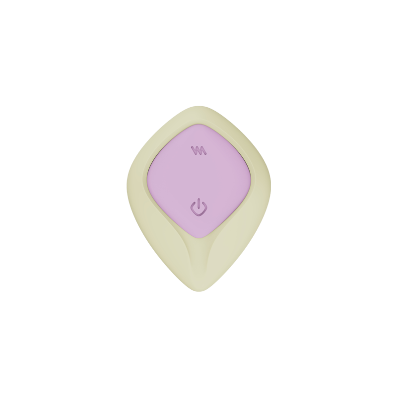 APP-Controlled Unisex Rose Crystal Base 360° Rotating Anal Plug