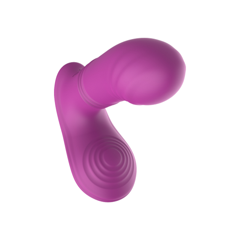 Wearable Thumping Dildo Vibrator for Women with Clitoral and G-Spot Stimulation