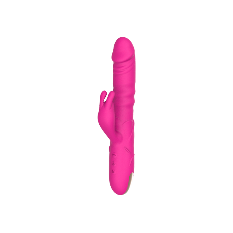 Thrusting Rabbit Vibrator for Female G-Spot and Clitoral Stimulation