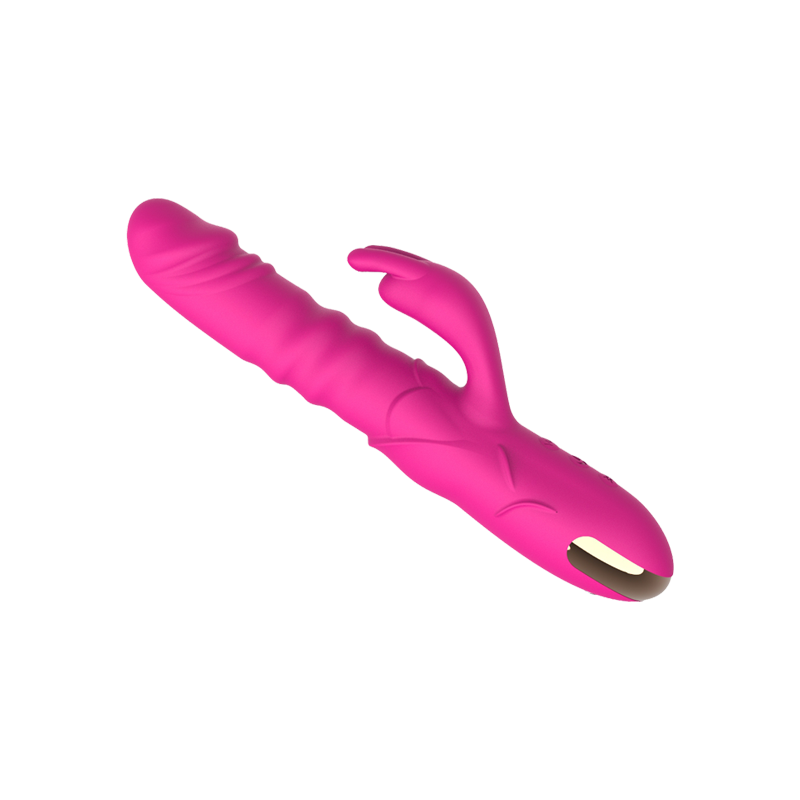 Thrusting Rabbit Vibrator for Female G-Spot and Clitoral Stimulation